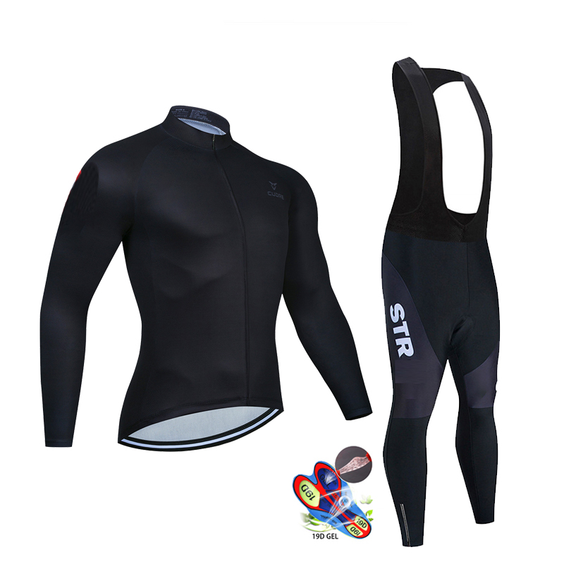 Cycling Community - Mùa Thu Đen Bộ Quần Áo