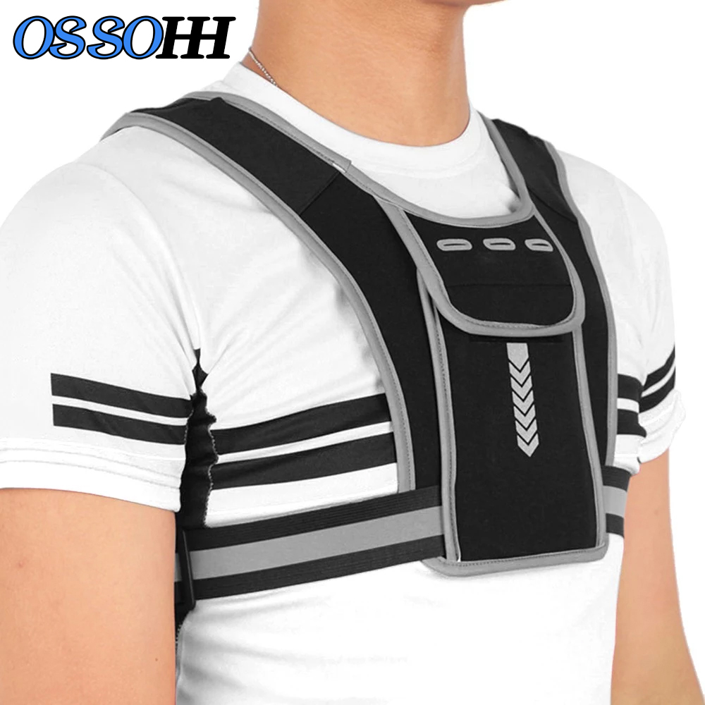 1Pcs Reflective Running Vest,  - đánh giá và giá Reflective Vest Cycling