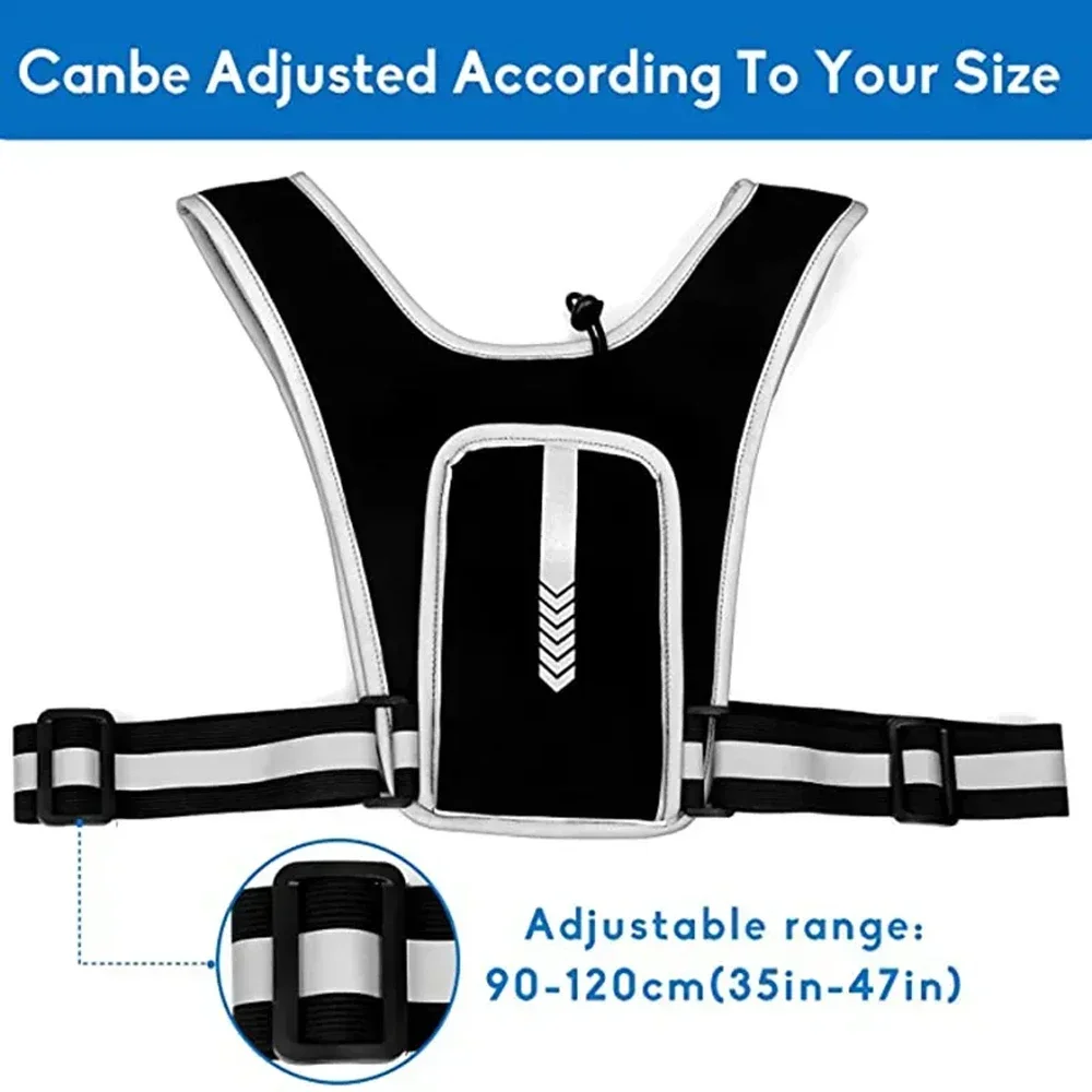 1Pcs Reflective Running Vest,  - đánh giá và giá Reflective Vest Cycling