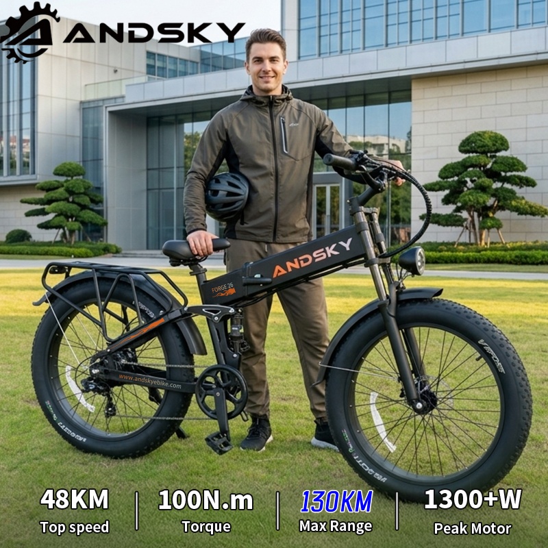 ANDSKY Forge 26 Foldable Elect - đánh giá và giá Commuting On Mountain Bike