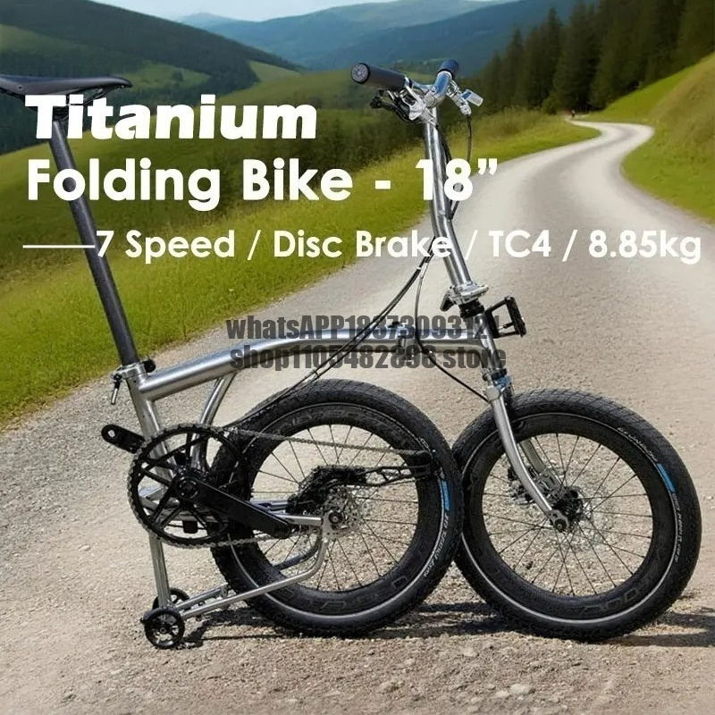 18 Inch Titanium Alloy Folding - đánh giá và giá Cycling Commute Speed