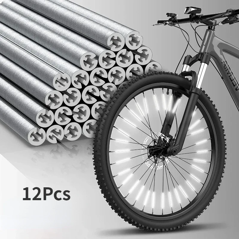 12PCS/set Tube Warning Strip R - đánh giá và giá Spoke Reflector Set