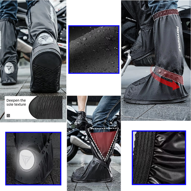 Outdoor commuting Tube Rain Sh - đánh giá và giá Cycling Shoes For Commute