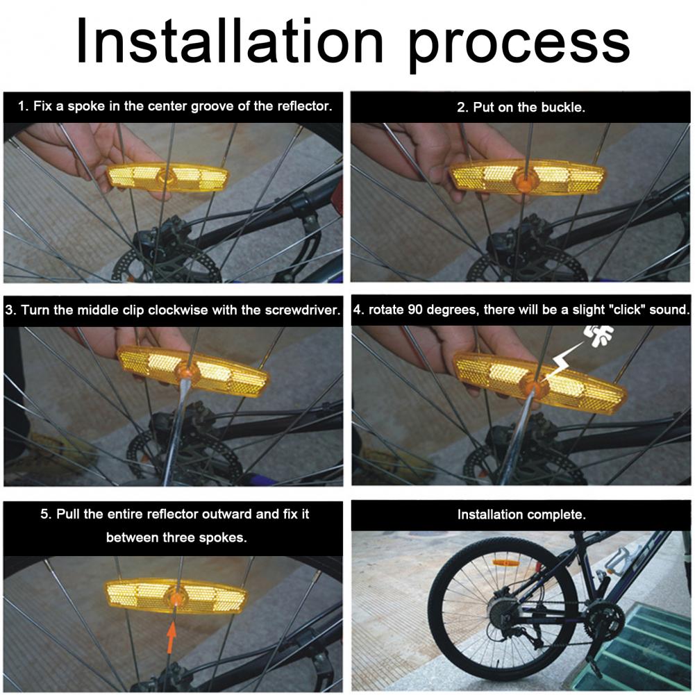 Bicycle Spoke Reflector Bicycl - đánh giá và giá Spoke Reflector Set