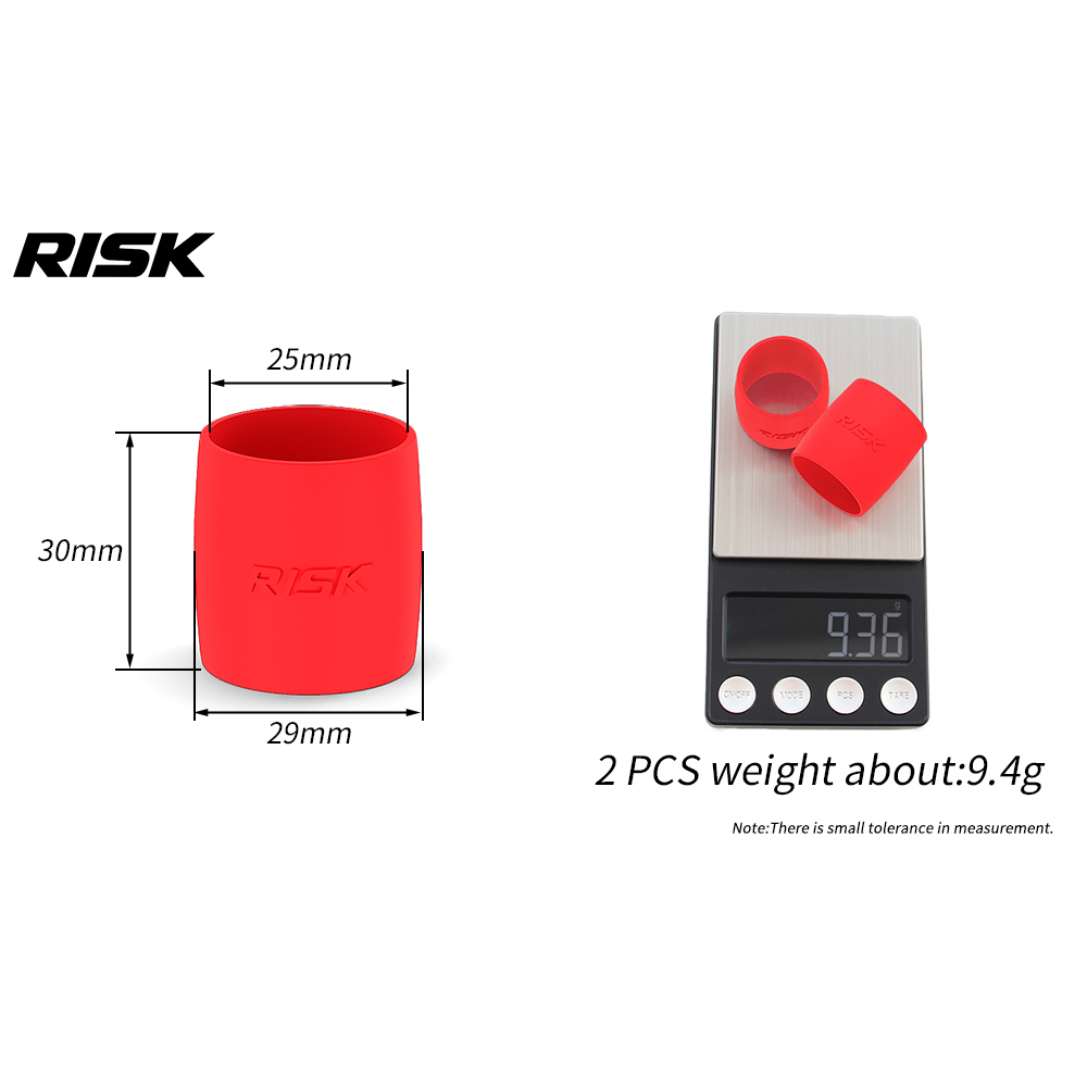 2pcs/bag RISK Road Bike Elasti - đánh giá và giá Bell Handlebar Ring
