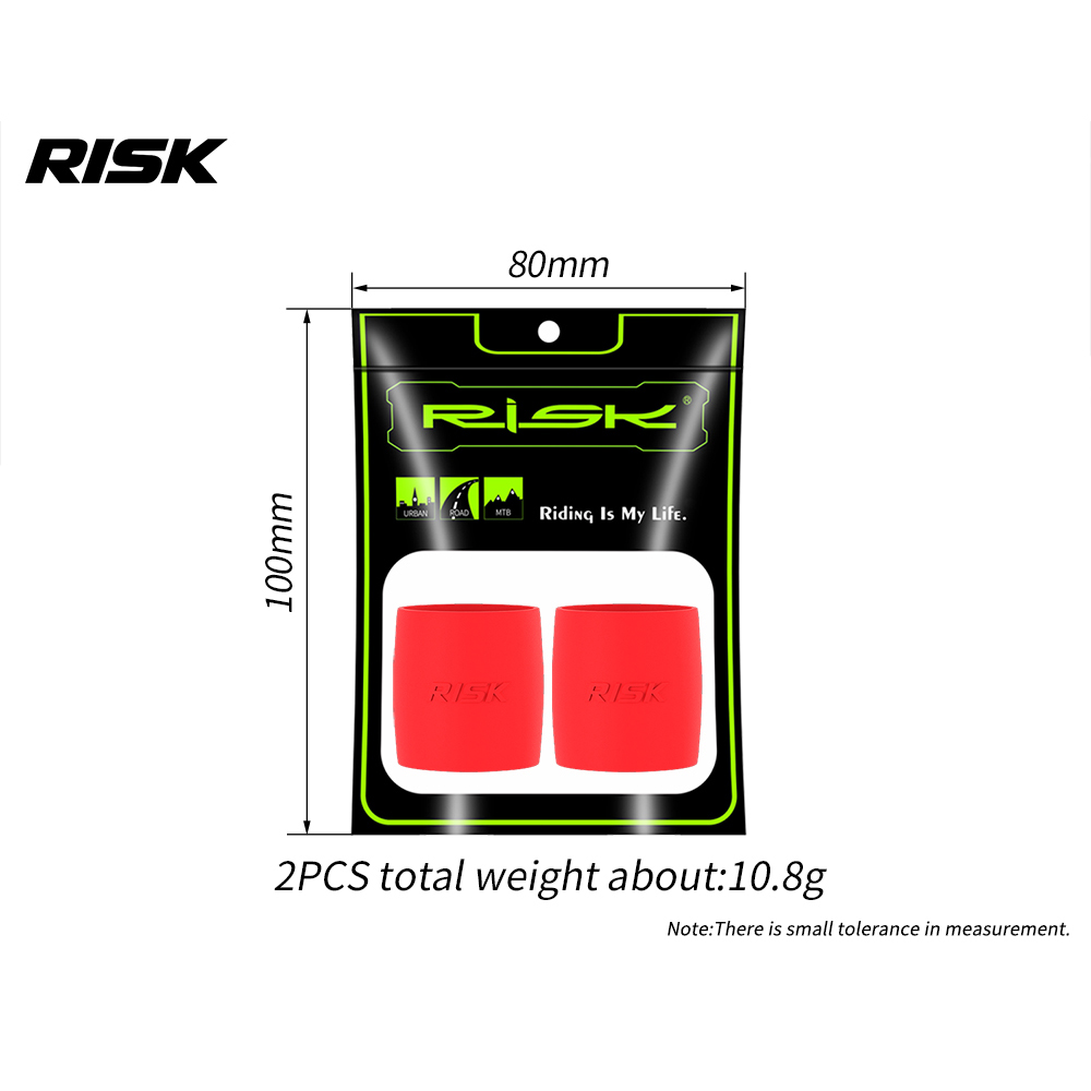 2pcs/bag RISK Road Bike Elasti - đánh giá và giá Bell Handlebar Ring