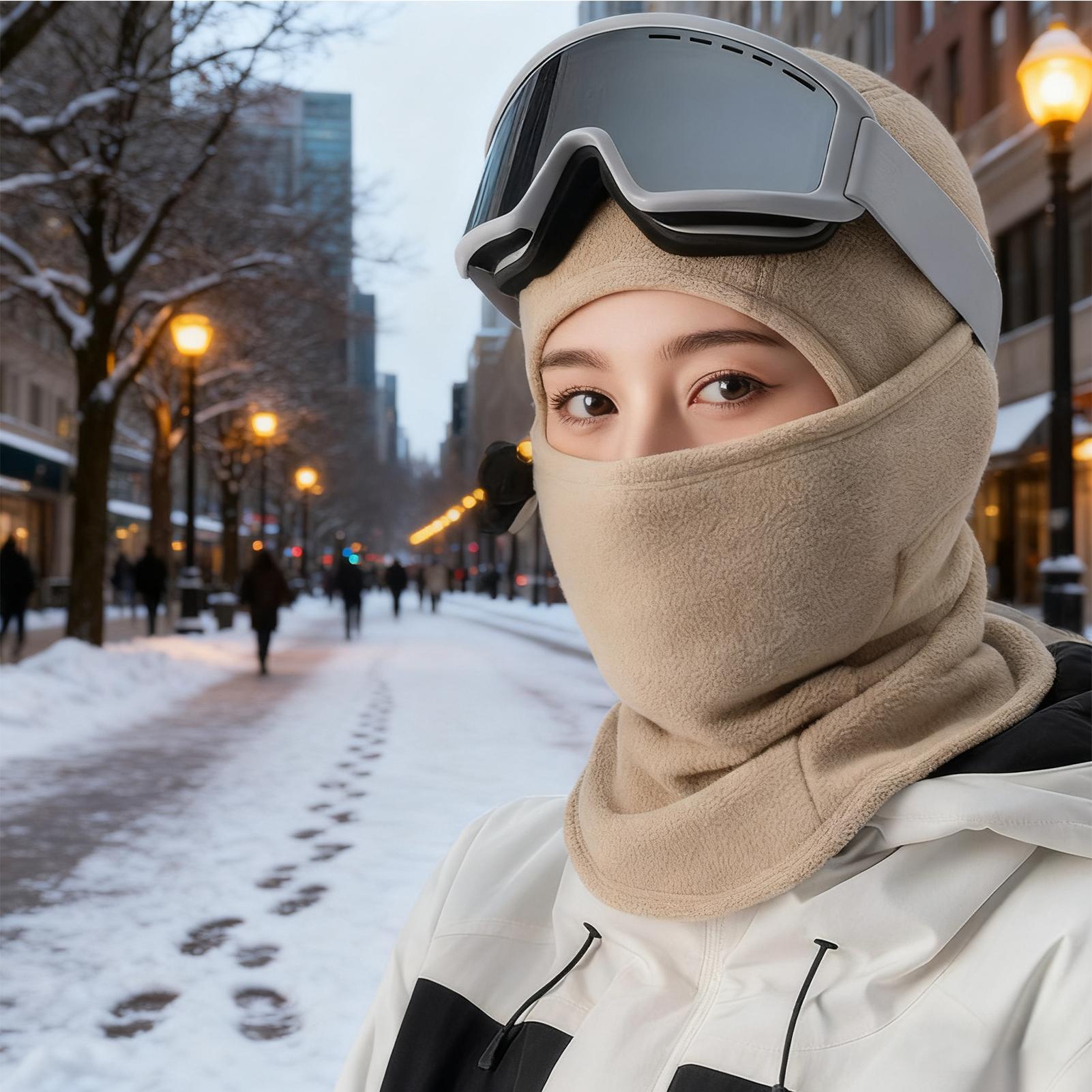 Winter Face Masque Neck Warmer - đánh giá và giá Winter Cycling Commute Gear