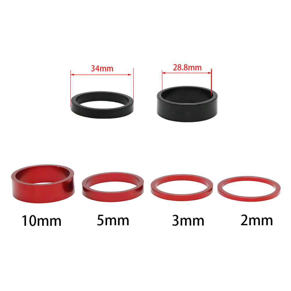 6Pcs/Set 10mm MTB Road Bike St - đánh giá và giá Bell Handlebar Ring