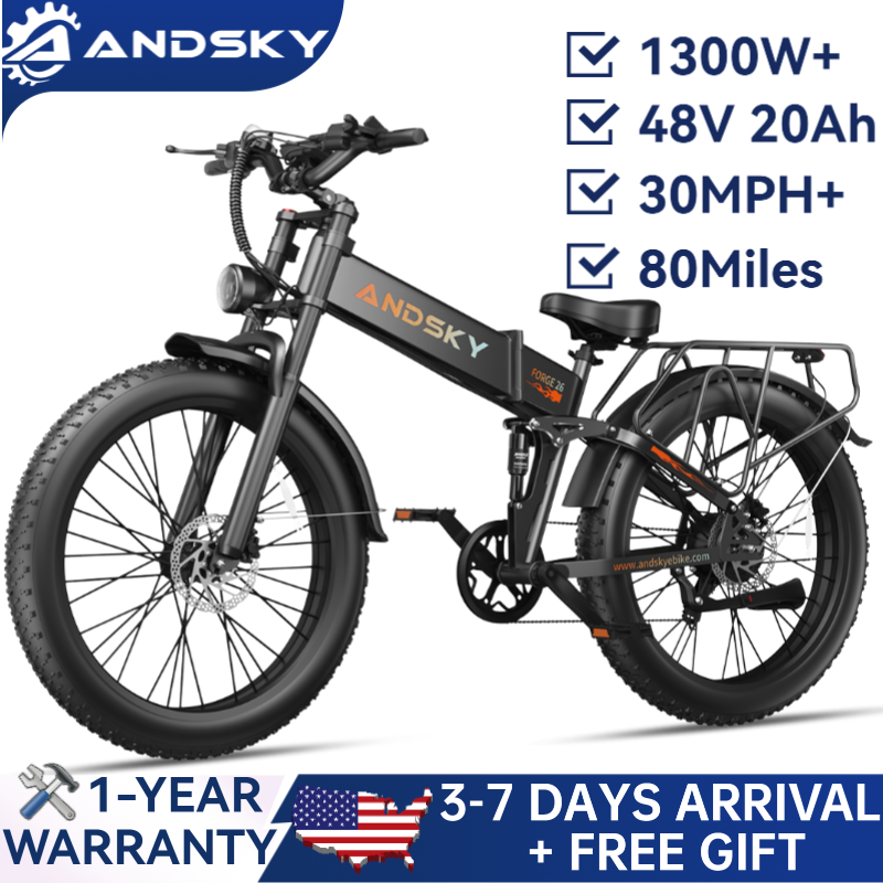 ANDSKY Forge 26 Foldable Elect - đánh giá và giá Commuting On Mountain Bike