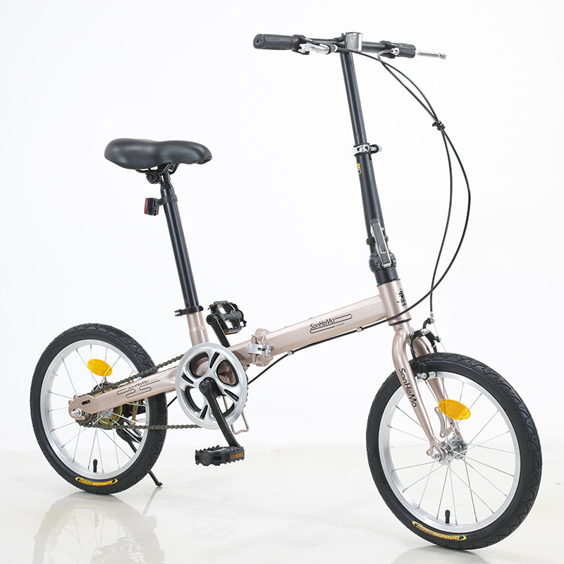 Sanhema 16 Inch Folding Bicycl - đánh giá và giá Cycling Commute Speed