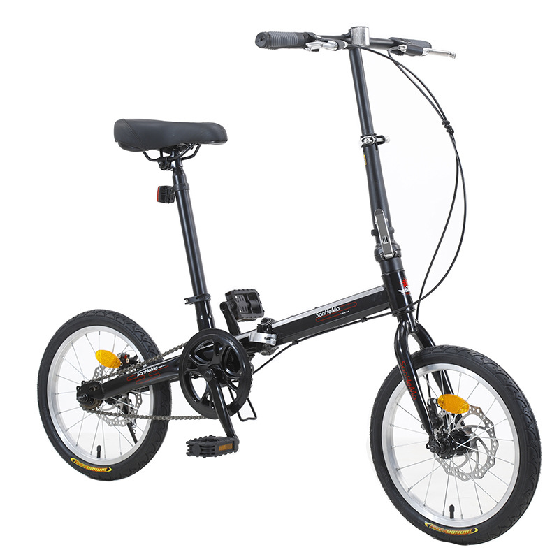 Sanhema 16 Inch Folding Bicycl - đánh giá và giá Cycling Commute Speed