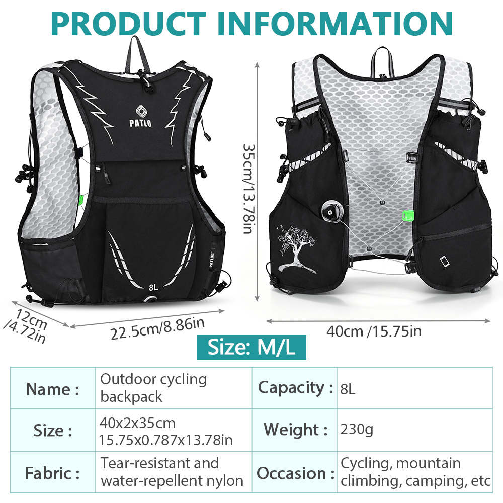2026 New 8L Outdoor Trail Runn - đánh giá và giá Cycling Commute Backpack