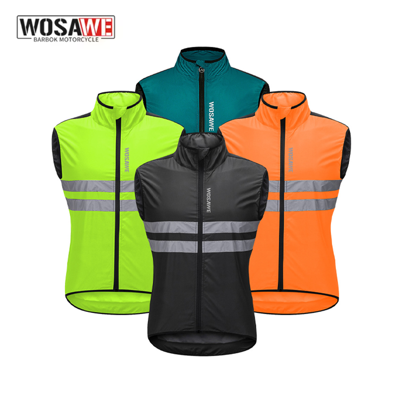 WOSAWE Men Cycling Windbreaker - đánh giá và giá Reflective Vest Cycling