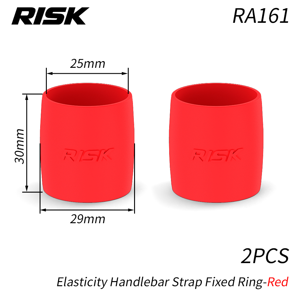 RISK 1 Pair High Elastic Road  - đánh giá và giá Bell Handlebar Ring