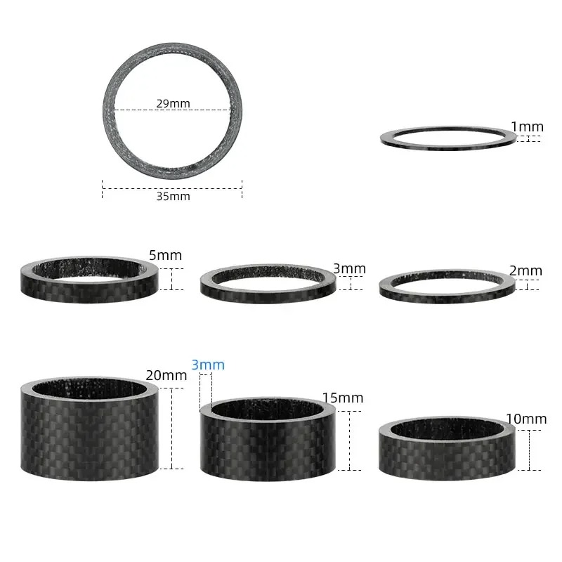 Bicycle Carbon Fiber Spacers f - đánh giá và giá Bell Handlebar Ring