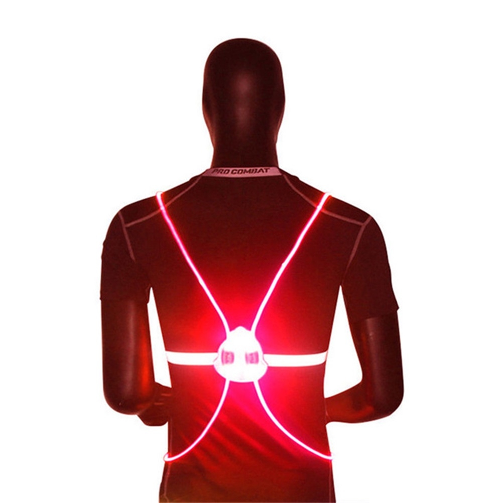 Outdoor 360 Reflective LED Fla - đánh giá và giá Reflective Vest Cycling