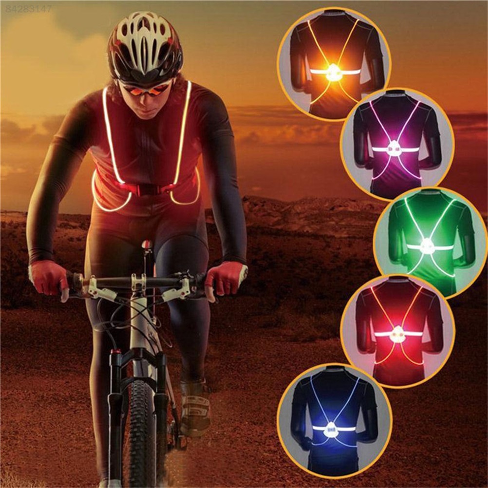 Outdoor 360 Reflective LED Fla - đánh giá và giá Reflective Vest Cycling