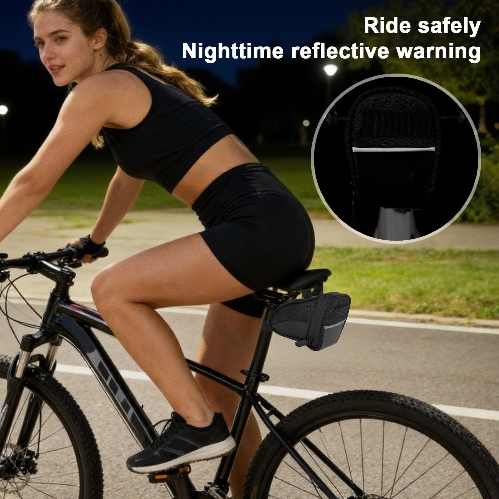 Large Zipper Pouch Bike Bag Wa - đánh giá và giá Saddle Bag Under Seat