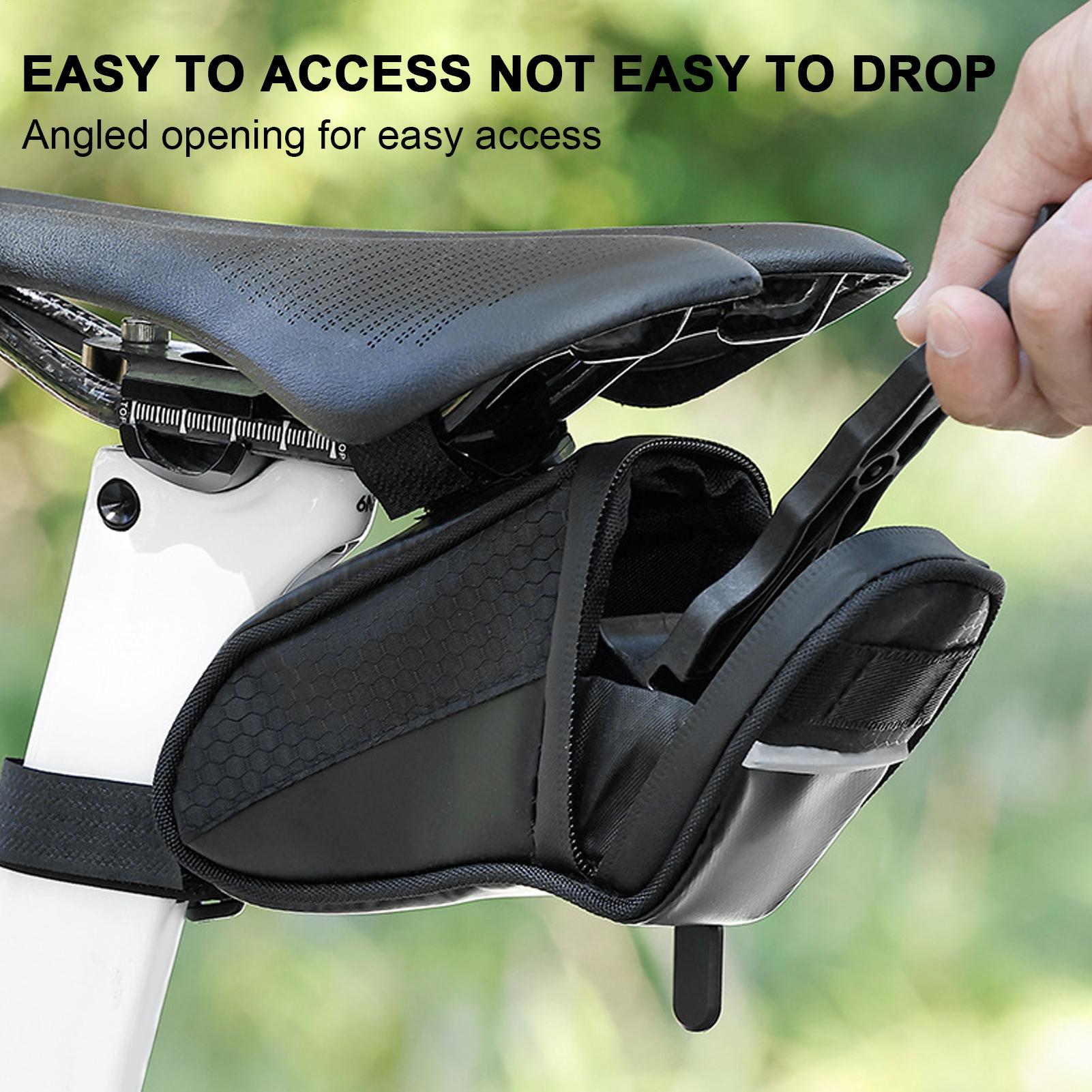 Large Zipper Pouch Bike Bag Wa - đánh giá và giá Saddle Bag Under Seat
