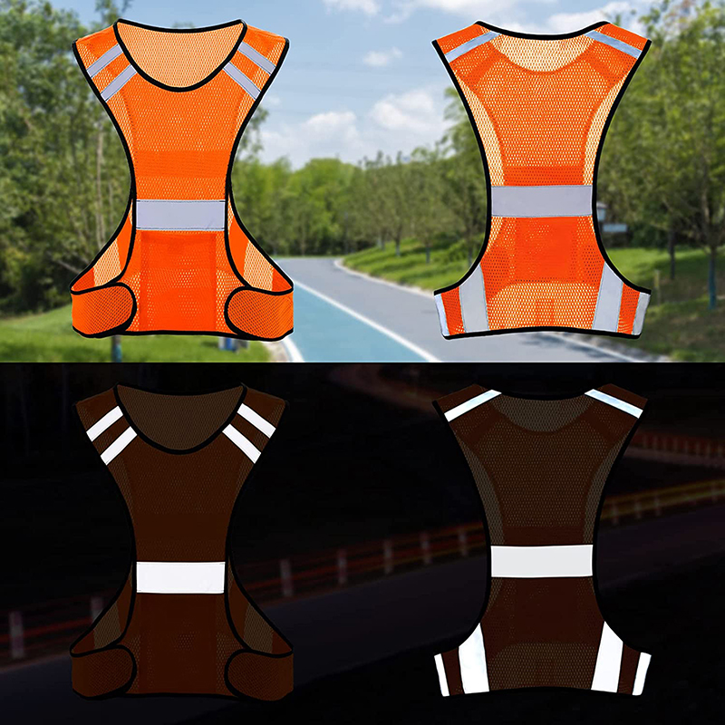 Visibility Fluorescent Mesh Re - đánh giá và giá Reflective Vest Cycling