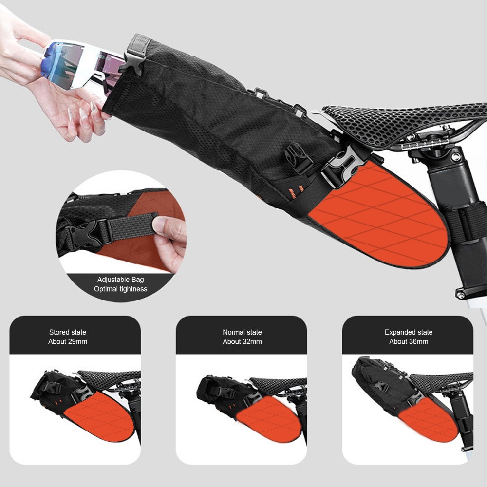 Multi-function Bike Seat Bag R - đánh giá và giá Saddle Bag Under Seat
