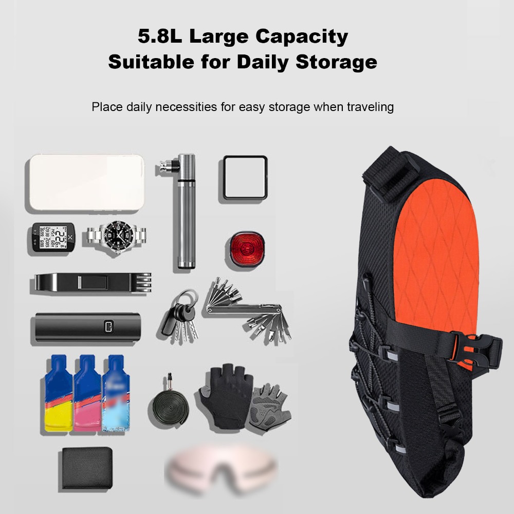Multi-function Bike Seat Bag R - đánh giá và giá Saddle Bag Under Seat
