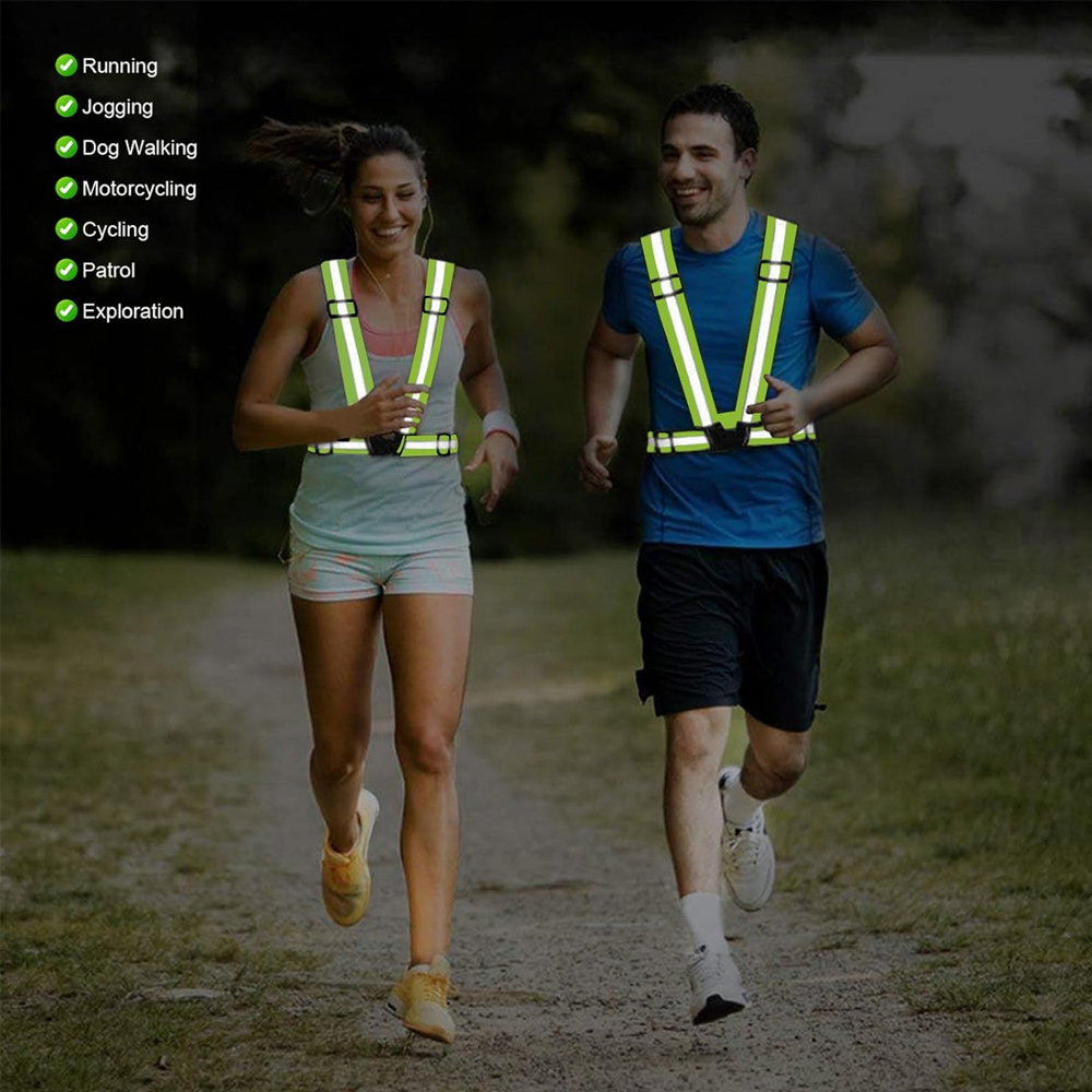 1Pcs Night Running Vest High V - đánh giá và giá Reflective Vest Cycling