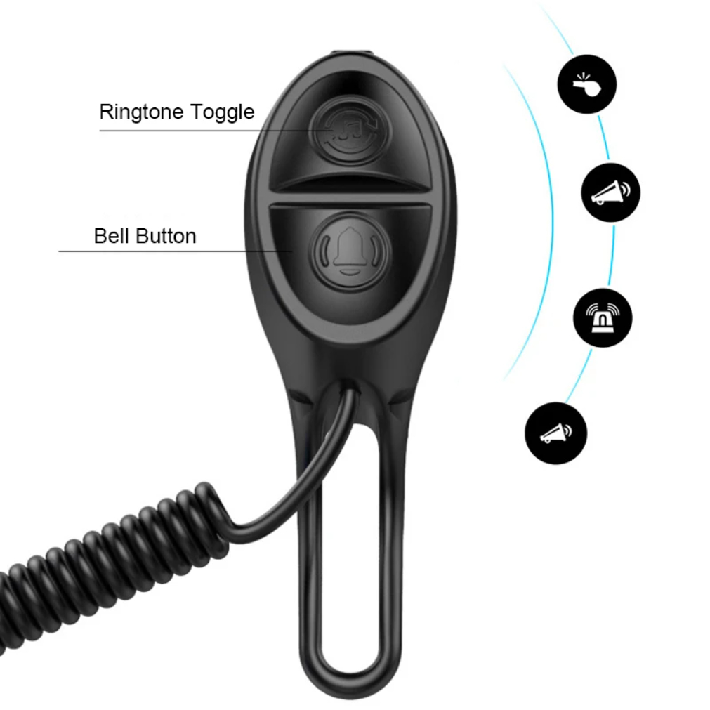 Bicycle Electric Bell USB Rech - đánh giá và giá Bell Handlebar Ring