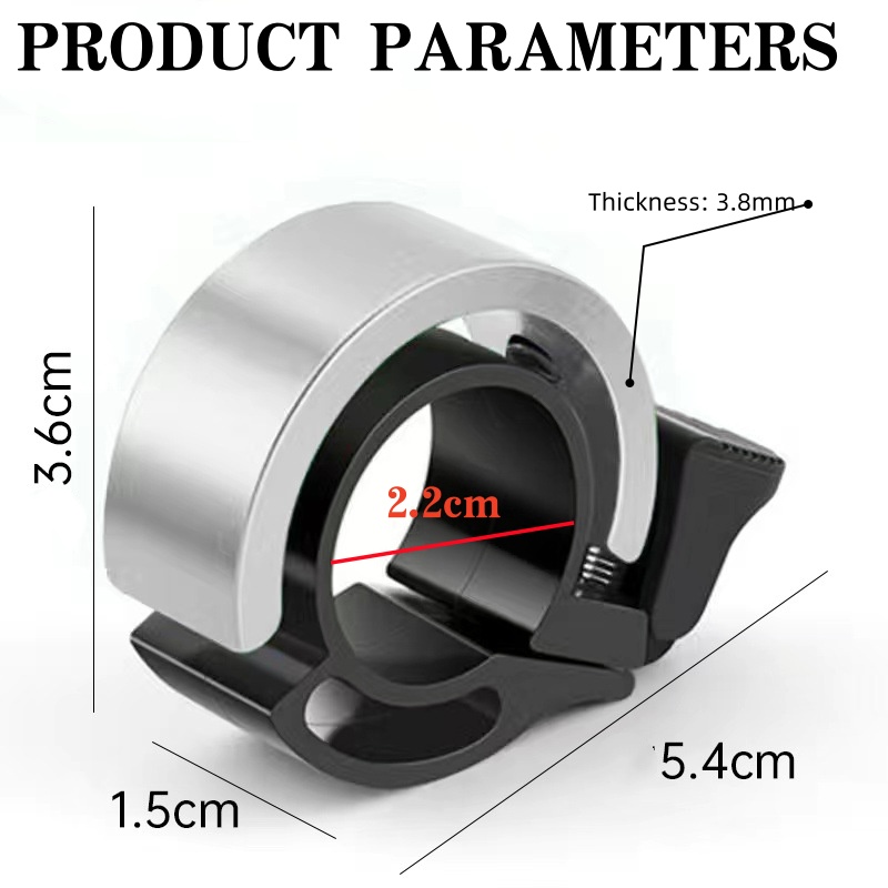 Bicycle Bell MTB Bicycle Horn  - đánh giá và giá Bell Handlebar Ring