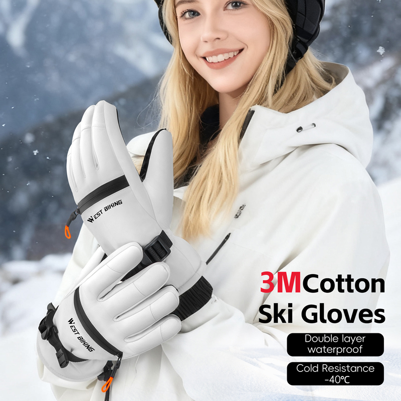 WEST BIKING 3M Cotton Ski Glov - đánh giá và giá Winter Cycling Commute Gear