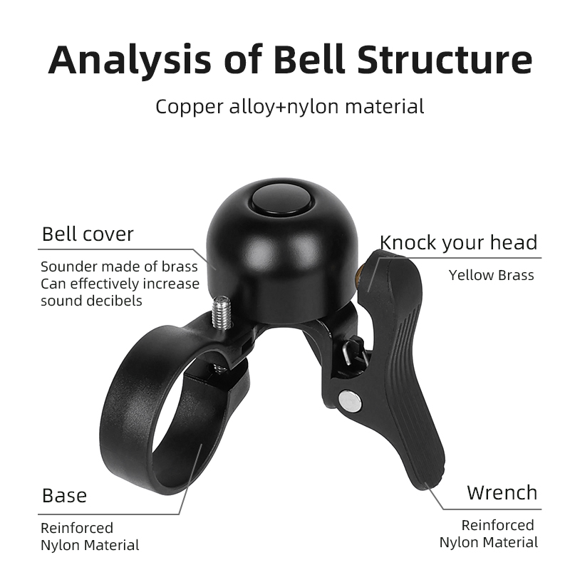 ESLNF Bicycle Bell for Road Bi - đánh giá và giá Bell Handlebar Ring