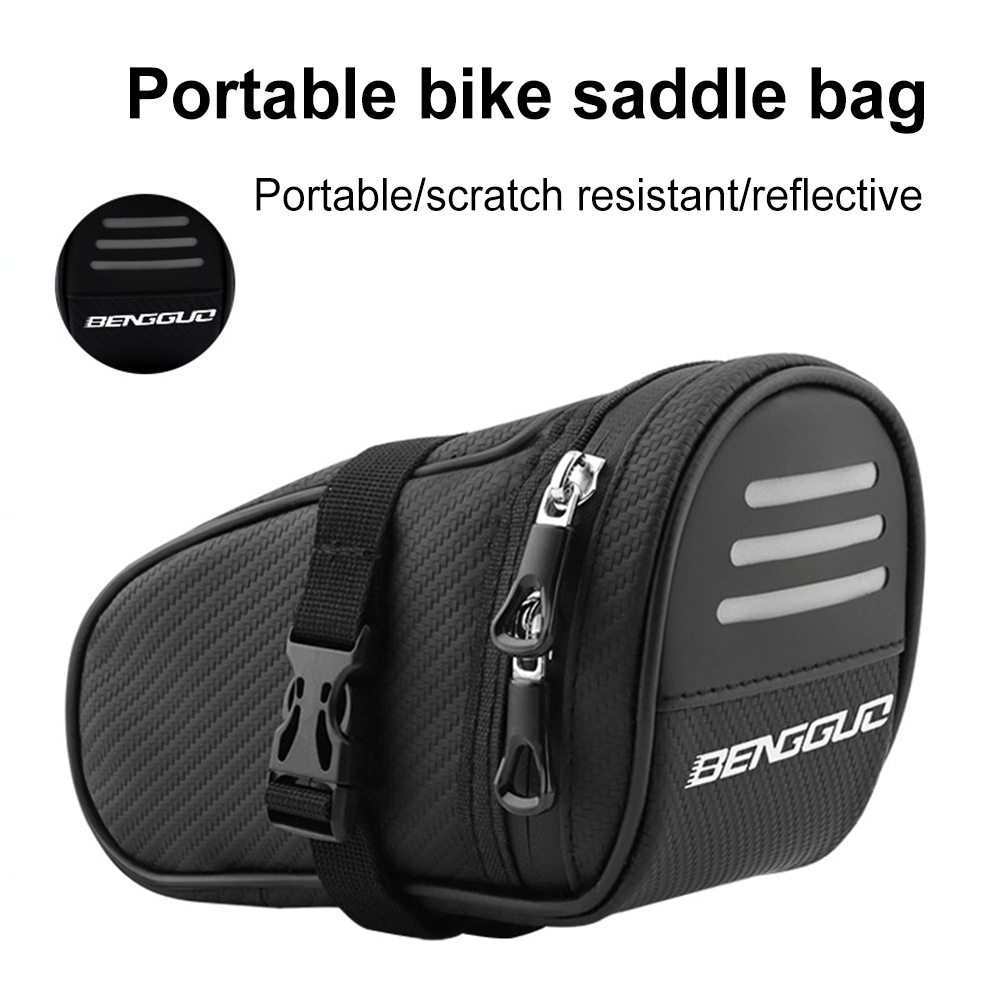 1L Bike Saddle Bag Waterproof  - đánh giá và giá Saddle Bag Under Seat