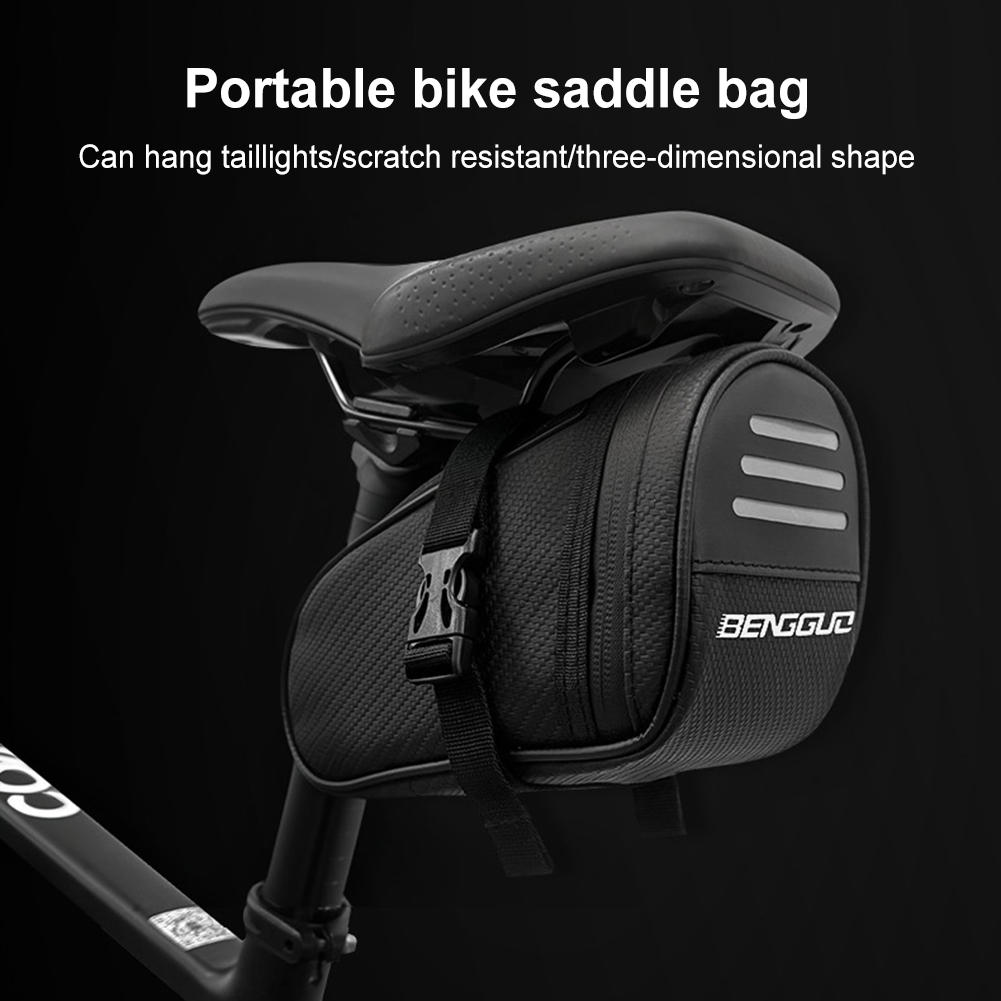 1L Bike Saddle Bag Waterproof  - đánh giá và giá Saddle Bag Under Seat
