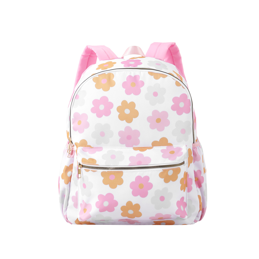 Floral Nylon Backpack For Kids - đánh giá và giá Saddle Bag Under Seat