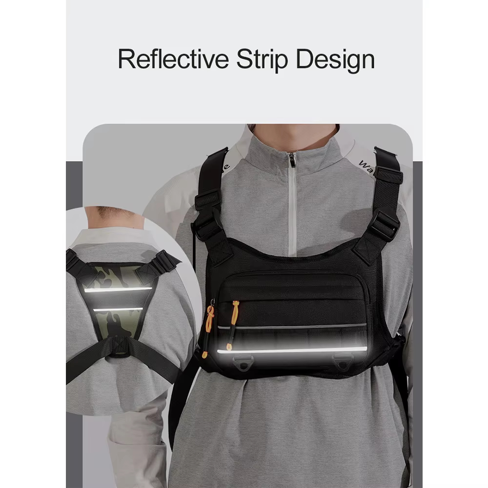 Cycling Front Chest Vest Tacti - đánh giá và giá Reflective Vest Cycling