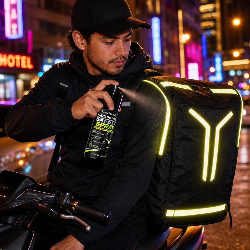 Night Reflective Safety Spray  - đánh giá và giá Cycling Commute Clothes